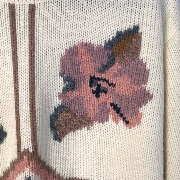 🌻4/$20 Vintage St Michael Crew Neck Sweater Size 40 42 Eur Made In Hong Kong - Picture 3 of 13